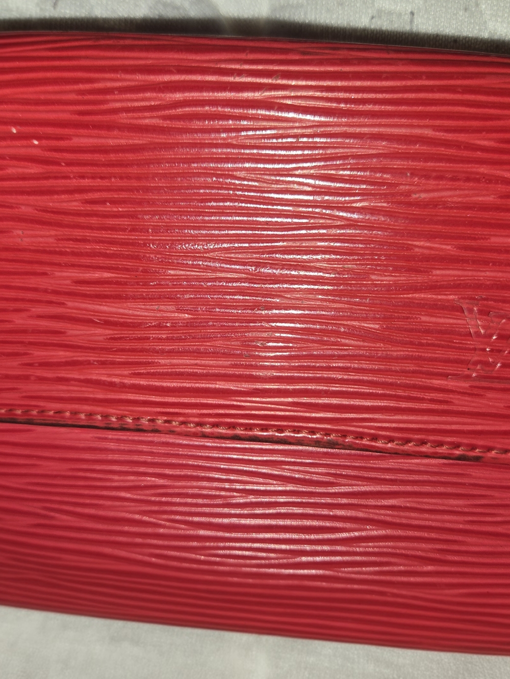 Louis Vuitton Epi Leather Wallet in Vibrant Red